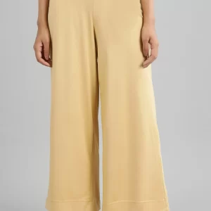 Casual Regular Fit Solid Palazzos