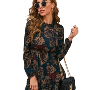 Summer Dresses for Women – Short One Piece A-Line Midi Dress | Lightweight Vacation Wear & Daily Casual Outfit（Green）