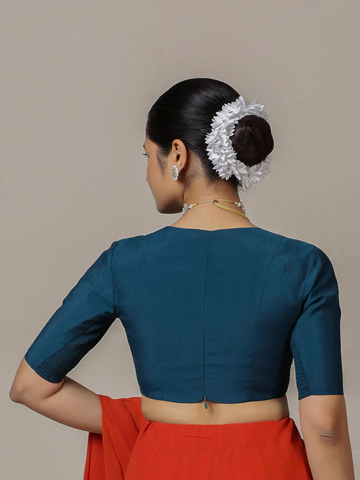 Binks_Saree-Blouse_DaminiCrystalTealRozaanaXS_2