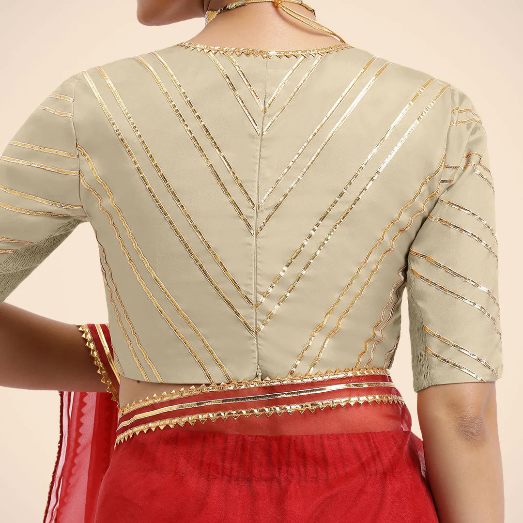 Binks_Saree-Blouse_NavyaCreamTyohaarXS_8